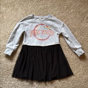 Gray and Black Pink Floyd Dress